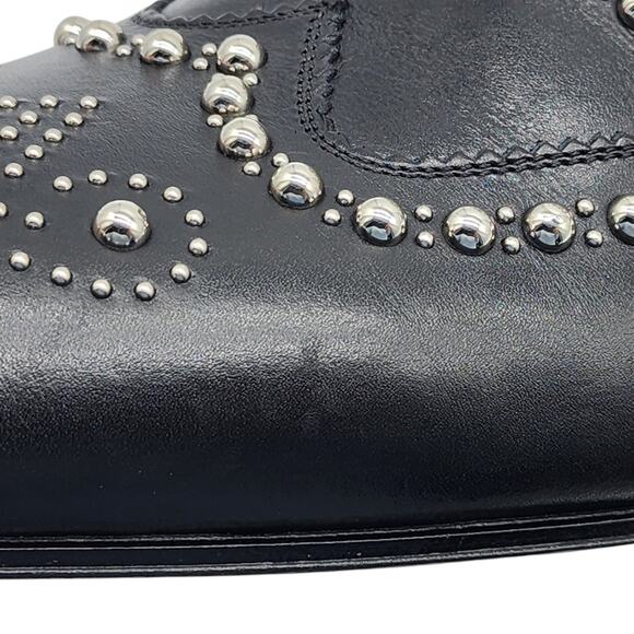 Christian Louboutin Charlie Clou Studded OxfordS - Leather - Black 42 9US $1395 main image 8
